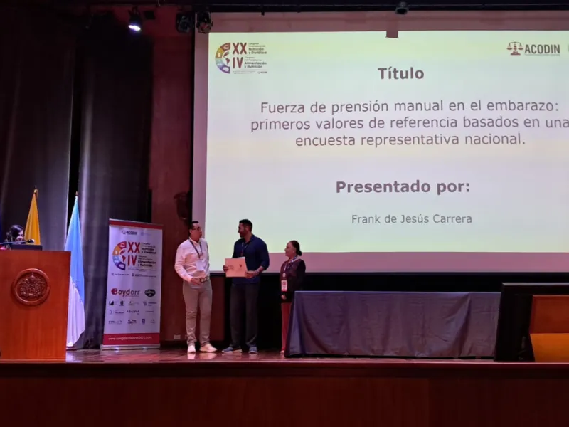 Estudio javeriano define por primera vez en el mundo valores de fuerza de agarre que predicen la salud materna Estudio javeriano define por primera vez en el mundo valores de fuerza de agarre que predicen la salud materna