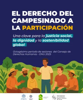 EL DERECHO DEL CAMPESINADO A LA PARTICIPACIÓN EL DERECHO DEL CAMPESINADO A LA PARTICIPACIÓN
