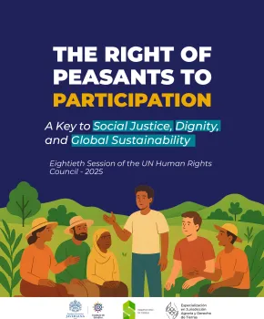 THE RIGHT OF PEASANTS TO PARTICIPATION THE RIGHT OF PEASANTS TO PARTICIPATION